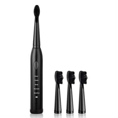 China Sonic Rechargeable Electric Toothbrush Battery Operated Electric Toothbrush with Extra Brush Head Moving Toothbrush for sale