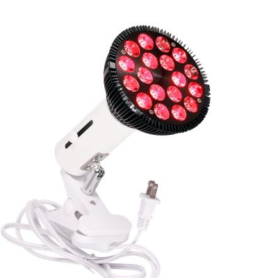 China Dye removal led red light therapy device with flange near infrared lamp e27 54w red light therapy bulb for sale