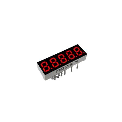 China Show Small Size 5 Digit 7 Segment 0.25 Inch Led Display for sale