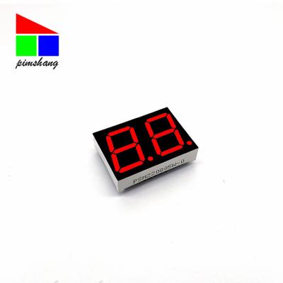 China Indoor 0.8 Inch 2 Digit 7 Segment Led Display With High Brightness Indoor 2 Digit Led Display for sale