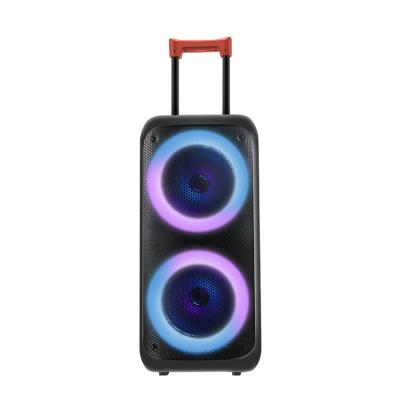 China Wireless Speakers 15 Inch Trolley Wireless Portable BT Speaker With USB /TF Card Led Lightweight for sale