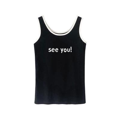 China QUICK DRY High Quality OEM  Fashionable Custom Summer  Pour Femmes 2022  Vest Crop Tank Tops For Women for sale