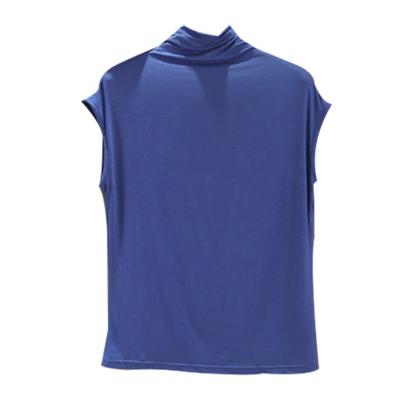 China Anti-wrinkle Manufacture Wholesale Ladies Fashion Plain Korean Loose  SleevelessT-shirts Oversiz Woman for sale