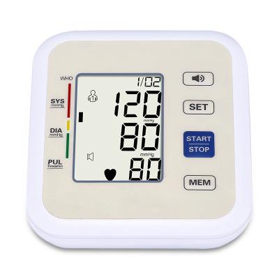 China 2021 newest measures smart sphygmomanometer average three blood pressure monitor for sale