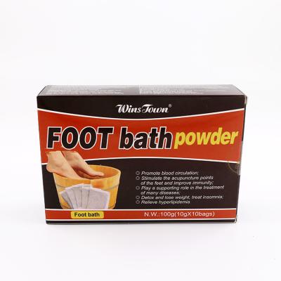 China 2021 New Products Beauty Products Herb Powder Bama Foot Bath Powder Health Care Foot Bath for sale