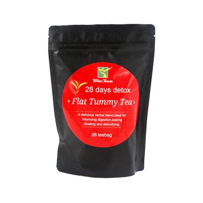 China Wholesale Tea Weight Loss Tea Bags Slimming Slim Belly Detox Tea Private Label Tea Natural Herbal Belly Flat Detox Tea for sale