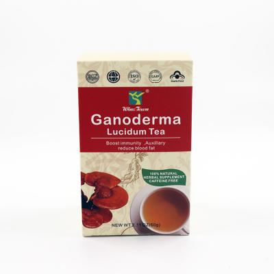 China Beauty Products Ganoderma Tea Reishi Mushroom Tea Health Herbal Tea for Boosting Immunity and Reduce Blood Fat for sale