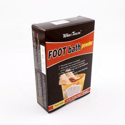 China Herbal Beauty Products Foot Bath Powder Promote Blood Circulation Detox And Lose Weight Treat Insomnia Relieve Hyperlipidemia for sale