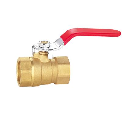 China Multifunctional PN25 DN25 1/2-4 Brass Economical Types Plating Brass/Nickel Face Forged Full Port Brass Ball Valve for sale