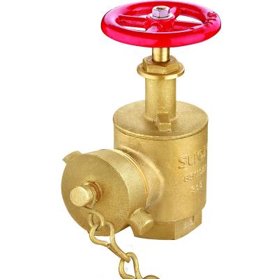 China Brass Fire Hose Valve UL LISTED & FM APPROVAL 2-1/2