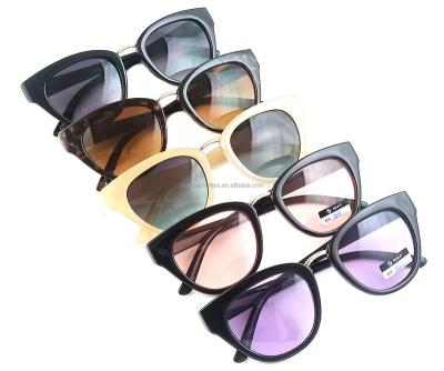 China Fashion Sunglasses Cat Eyes Promotional Women Sunglasses In Stock Plastic Wholesale Colorful Sunglasses 2021 for sale