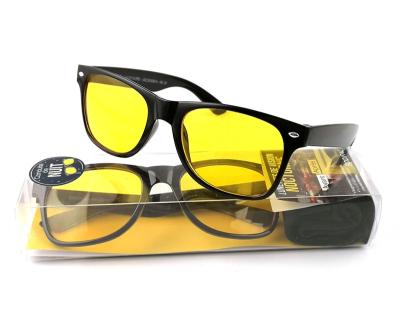 China Yellow Woodfarer Night Vision Sunglasses Lens Sunglasses Promotion Sunglasses for sale