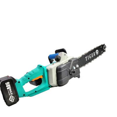 China Hand Tree Branch Pruning Anti-Slip Electric Power Saw Tools Portable Lithium Battery Wood Cutter Cordless Chainsaw en venta