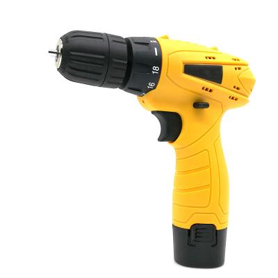 China Chargeable Cordless Tool Battery Power Drill 12v Cordless Drill Machine Taladro Inalambrico 195X190X50mm for sale