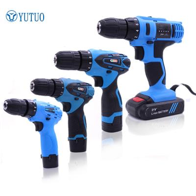 China Cordless Drill 21V Li-ion Battery Power Tool Varied Speed ​​Power Drills For Drilling DIY 200*190*50mm zu verkaufen