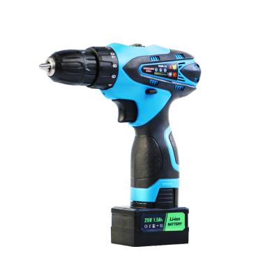 China Hot Sale 25V Lithium Battery Professional Home Use Electric Cordless Brushless Power Tool Drill Kit 240*190*80mm for sale