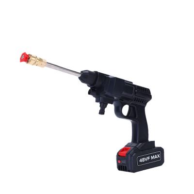 Κίνα 12V 24V 48V Rechargeable Battery Portable Cordless Pressure Seal Water Jet Gun with Electric Car Portable High Pressure Seal Gun προς πώληση