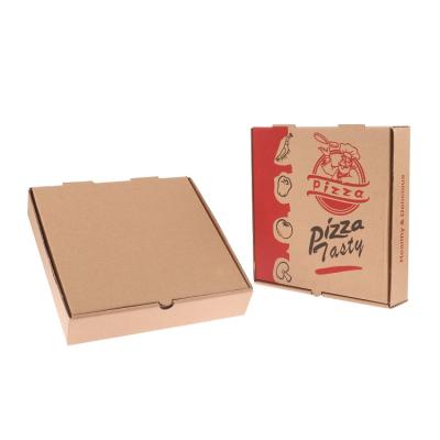 China Recycled materials OEM factory 12inch take out pizza delivery carton box with custom design pizza cajas for sale