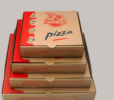 China Recycled Logo Printed Delivery Custom Corrugated Materials Carton Pizza Slice Paper Packing Box for sale