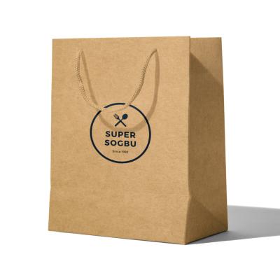 China ECO Kraft Production Bags Direct Selling Price Shopping Kraft Gift Bag Paper Bags for sale