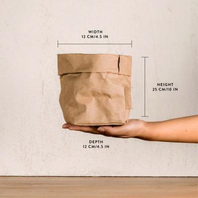 China ECO High Temperature And Waterproof Food Grade Kraft Paper Packaging Bag for sale