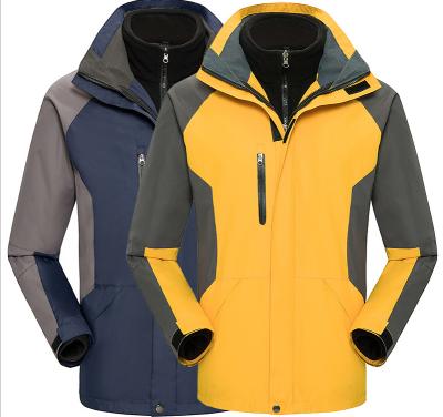 China Hooded Zipper-Front Waterproof Anorak Winter Jacket For Men Anorak Winter Sports Jacket for sale