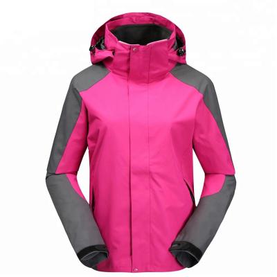 China QUICK DRY Women 3 in 1 Waterproof Windproof Jacket Hoodie Jacket for sale