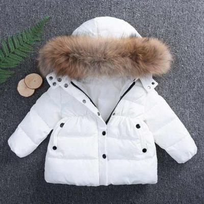 China Boys Girls Winter New Style Breathable Babies Thick Cotton-Padded Jacket Down Jacket for sale