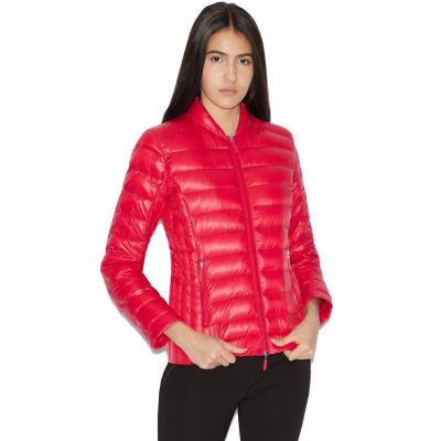 China Breathable Women Sports Jacket Basic Slim Hooded Cotton Padded Coats for sale