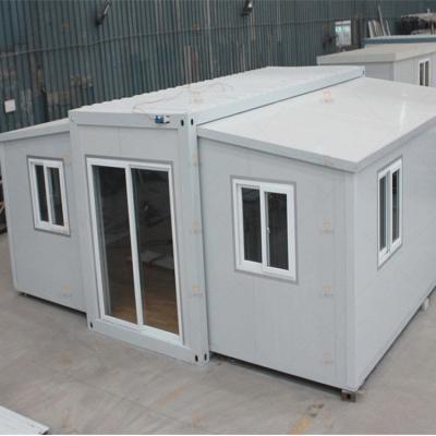 China Modern China Prefab Expandable Prefab Container House 40Ft China Folding Expandable Container House for sale