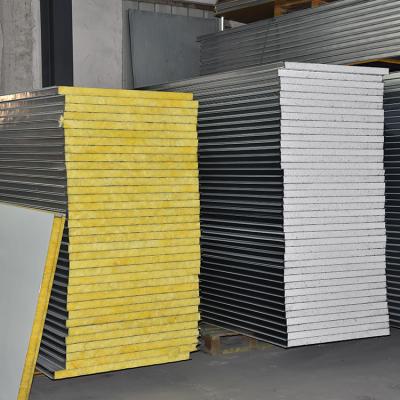 China Cheap Direct Factory Direct Fireproof Sandwich Panel Roofing Price Prefab China Houses Sandwich Panel for sale