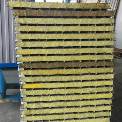 China CHINA FACTORY PRICE BUILDING MODERN PREFABRICATED HOUSE WOOLL MINERAL FIREPROOF WALL PANEL MATERIALS WITH CE for sale