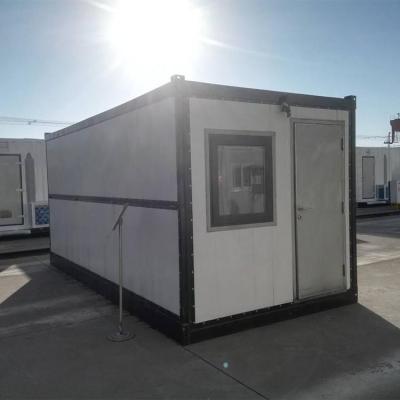 China Modern Luxury Office 20 Ft Collapsible Customized Prefab Folding Container House for sale