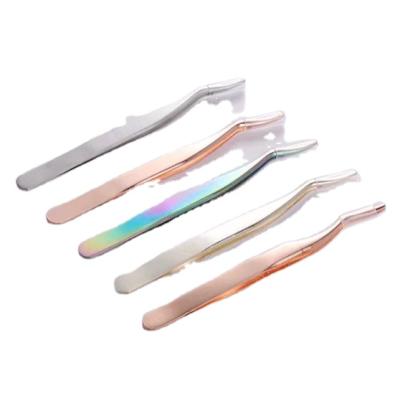 China High Quality Stainless Steel Eyelash Plastic Wholesale Tools Eyelash Tools Headed Tip Beauty Tools for sale