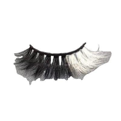 China Wholesale Natural Mink Eyelashes Mink Eyelashes Vendor Color False Eyelashes Color Eyelashes for sale