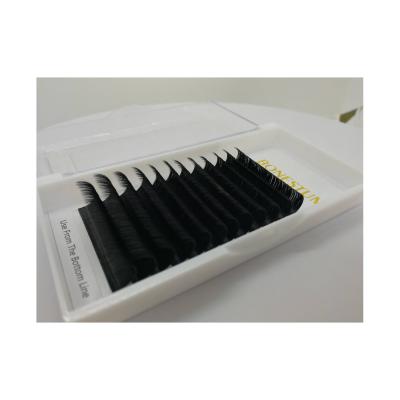 China Synthetic Sell Well Factory Supply New Type Customized Brand 100% Hand Made Lashes Extension for sale