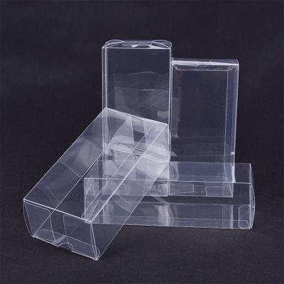 China Storage in Recycled Materials PVC Transparent Waterproof Clear Small Packaging Boxes Plastic Box for Food/Jewelry/Candy/Gift/Cosmetics for sale