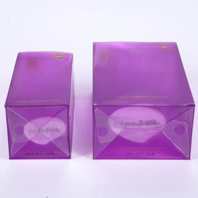 China Recycled PVC Materials PVC Materials PET PP Plastic Custom Foldable High Quality Hot Sale Rectangular Clear Gift Box for sale