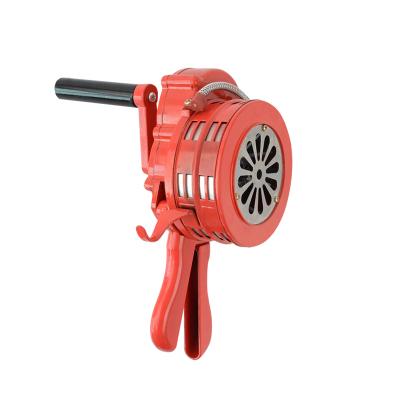 China Portable Collapsible Hand Crank Alarm LK-100 Manual Fire Safety Crank Operated Alarm for sale