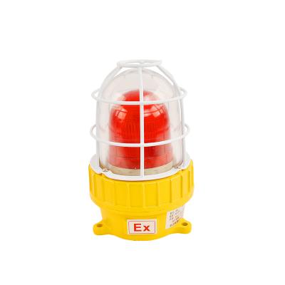 China Alarm Warning BBJ Alarm Buzzer 220V24V Explosion Proof Audible And Visual Electronic Rotary Warning Light Signal for sale