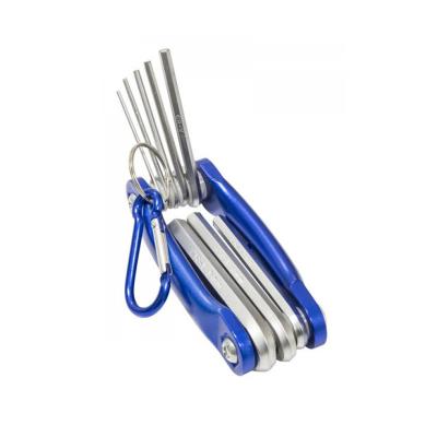 China Custom Custom Small CRV 3mm German Metric Sizes Bike Hex Allen Key Set Hex Bending Tool for sale