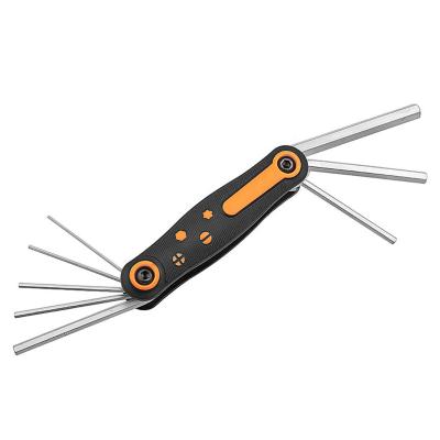 China Flexible Multitool Allen Wrench Folding CRV Repair Tool Portable Tool for sale