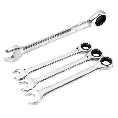 China Repairing Ratchet Wrench Adjustable Metric Standard Double Ended Quick Adjustable Metal Ratchet Wrench for sale