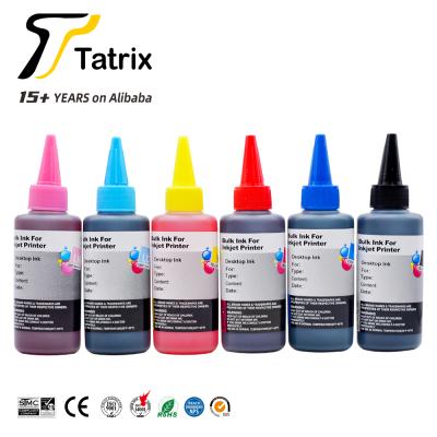 China Premium Compatible Color Sublimation Ink Refill Tatrix Bottle Refill Bulk Inkjet Water Based Ink Water Based Eco-friendly Eco-friendly Ink For Printer from Epson for sale