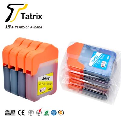 China Tatrix GI-390 GI390 Bottle Refill Compatible Eco-friendly Water Based Bulk Ink For Canon G1310 G3310 for sale