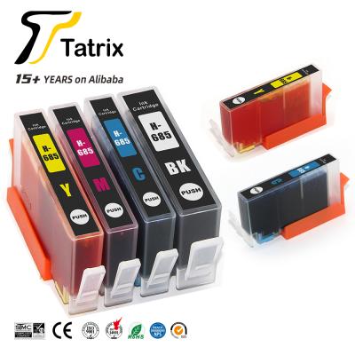 China Compatible Tatrix 685 Premium Color Compatible Ink Cartridge Printer For HP Deskjet 4615 4625 5525 3525 6525 for sale