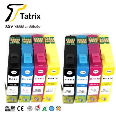 China Tatrix T1411 T1412 T1413 T1414 COMPATIBLE Color Ink Cartridge Printer For Epson JE Office 535 620F for sale