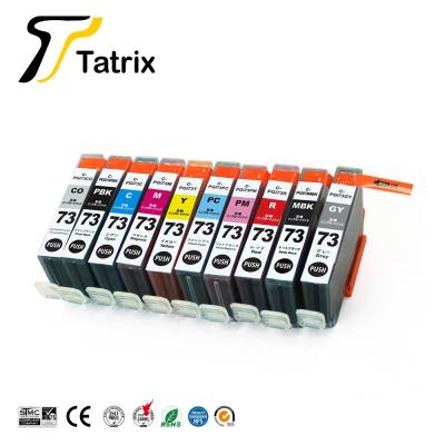 China Tatrix PGI73 PGI-73 COMPATIBLE Color Ink Cartridge Printer For Canon PIXUS Pro-10 for sale