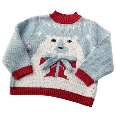 China New Style Viable Custom Ugly Christmas Sweater Children's Winter Knitted Pullover Cute Knitwear for sale