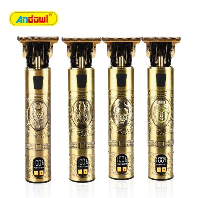 China ANDOWL Retro Outdoor Men Oil Head Tool Cutter Set Electric Rechargeable Hair Trimmer for sale